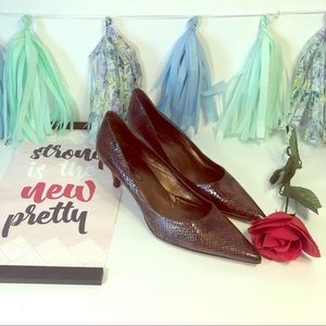 Bandolino Leather Pointed Heels (DUC)